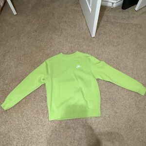 Nike Vibrant Green Crewneck